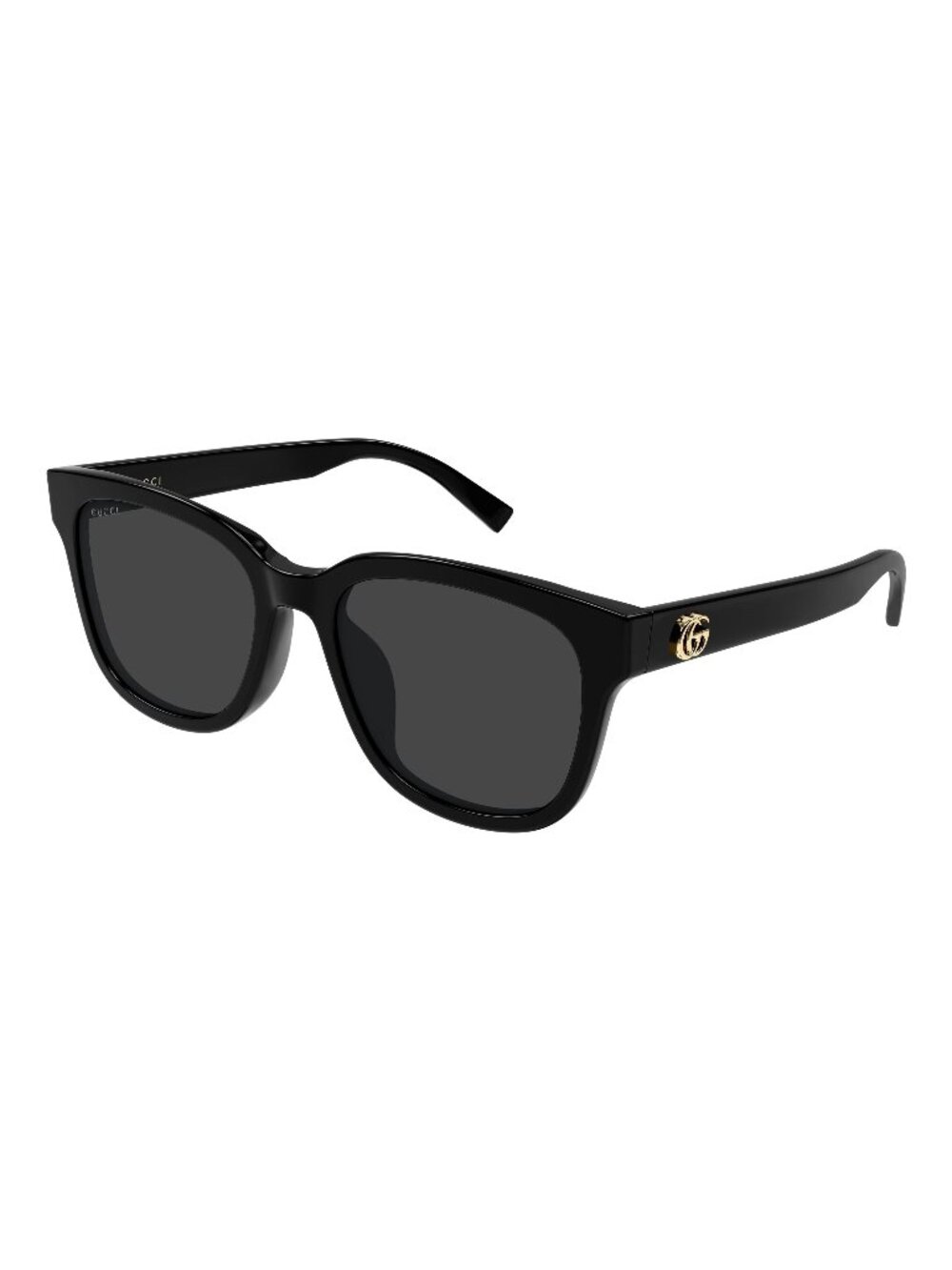 New Gucci Women's Sunglasses Black Grey Lens Acetate Frame GG2126SK 001 55